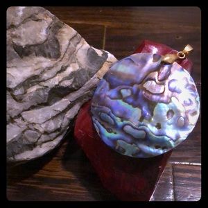 Simple Abalone Shell Pendant